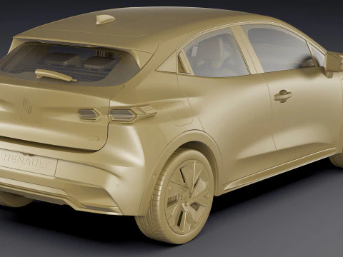 Renault Clio 2026 3D Model