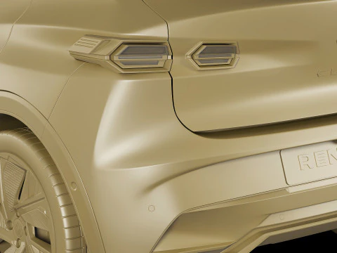 Renault Clio 2026 3D Model