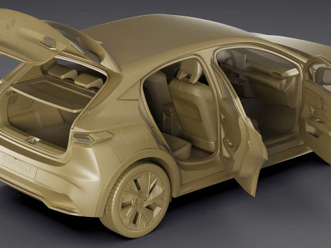 Renault Clio 2026 3D Model