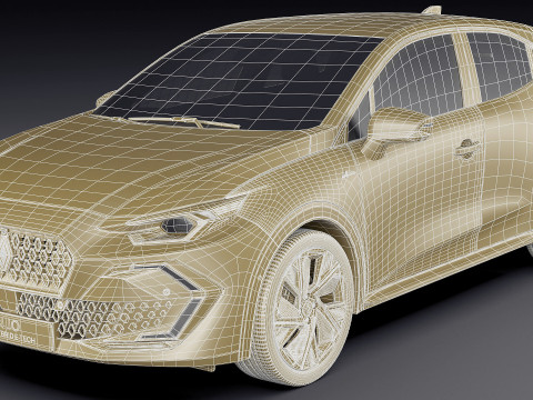 Renault Clio 2026 3D Model