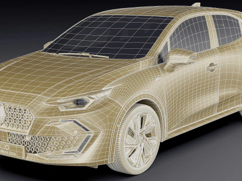Renault Clio 2026 3D Model
