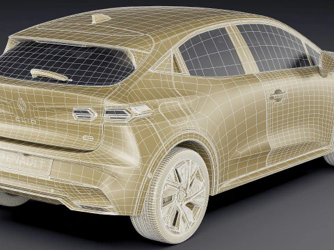 Renault Clio 2026 3D Model