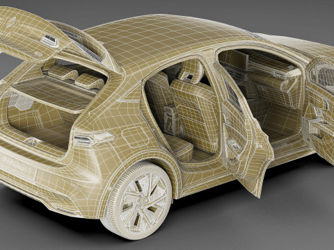 Renault Clio 2026 3D Model