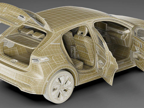 Renault Clio 2026 3D Model