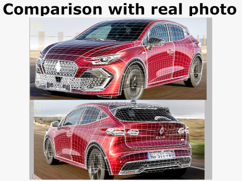 Renault Clio 2026 3D Model