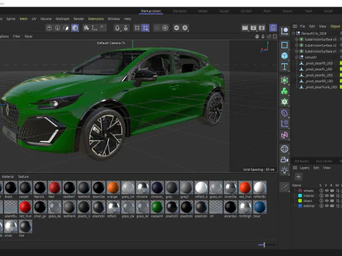 Renault Clio 2026 3D Model