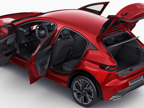 Renault Clio 2026 3D Model