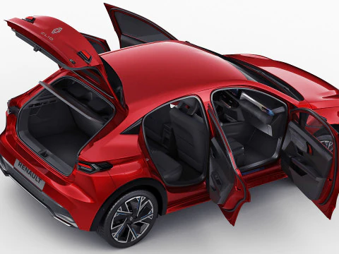 Renault Clio 2026 3D Model