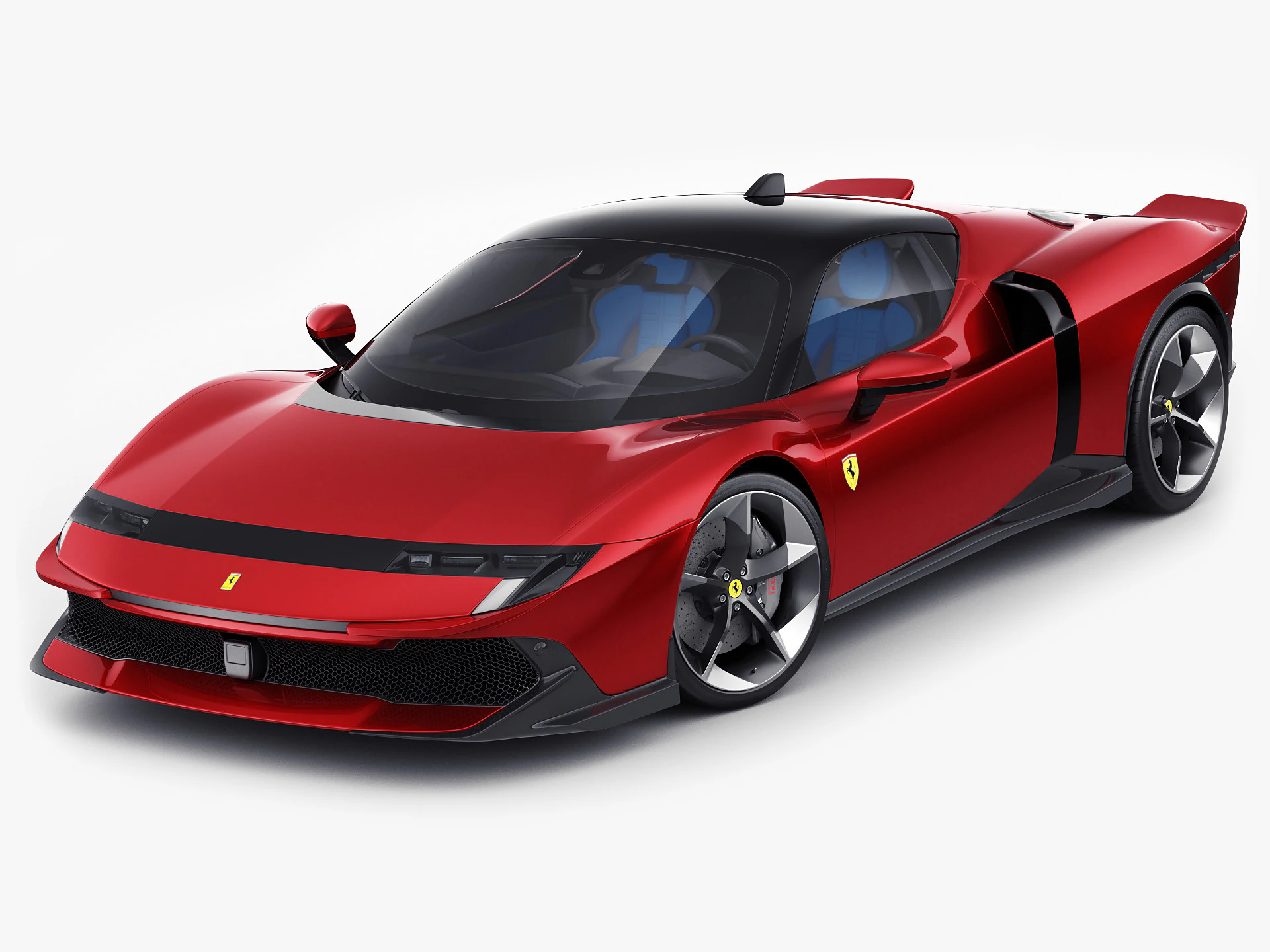 Ferrari 849 Testarossa 2026 Modello 3D .c4d .max .obj .3ds .fbx .stl .blend 