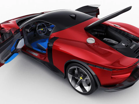 Ferrari 849 Testarossa 2026 Modello 3D