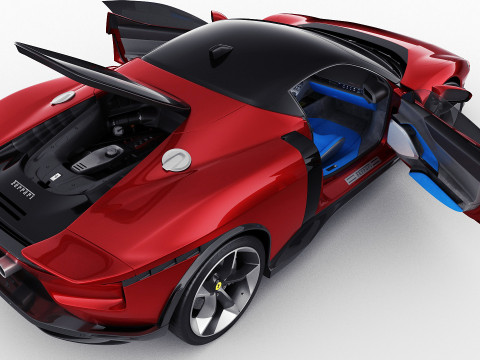 Ferrari 849 Testarossa 2026 Modelo 3D