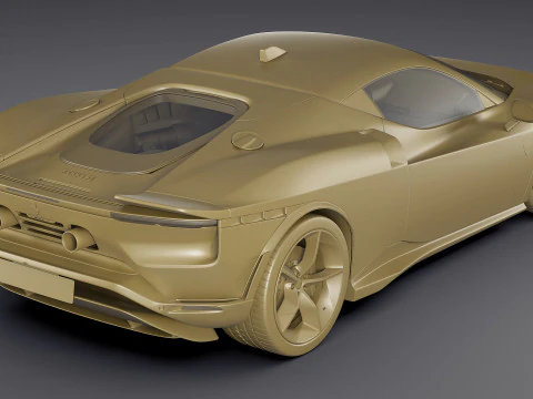 Ferrari 849 Testarossa 2026 Modello 3D