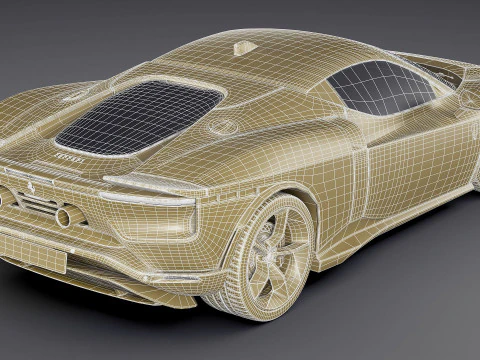 Ferrari 849 Testarossa 2026 Modello 3D