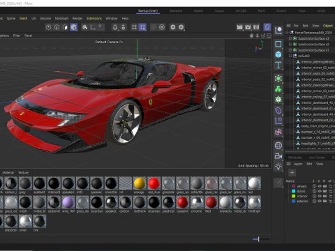 Ferrari 849 Testarossa 2026 Modello 3D