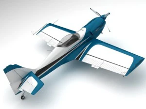 zlin z50 ls 3D Model