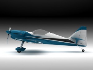 zlin z50 ls Modelo 3D