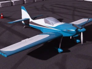 zlin z50 ls 3D Model