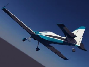 zlin z50 ls 3D Model