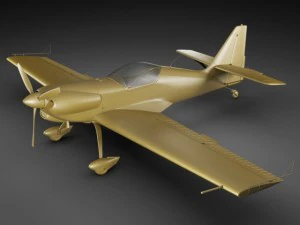 zlin z50 ls 3D Model
