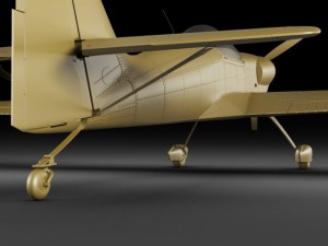 zlin z50 ls Modelo 3D