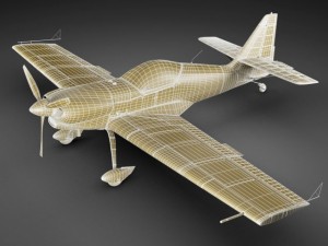 zlin z50 ls Modelo 3D