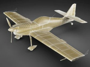 zlin z50 ls 3D Model