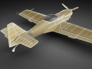 zlin z50 ls Modelo 3D