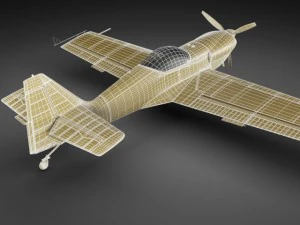 zlin z50 ls 3D Model