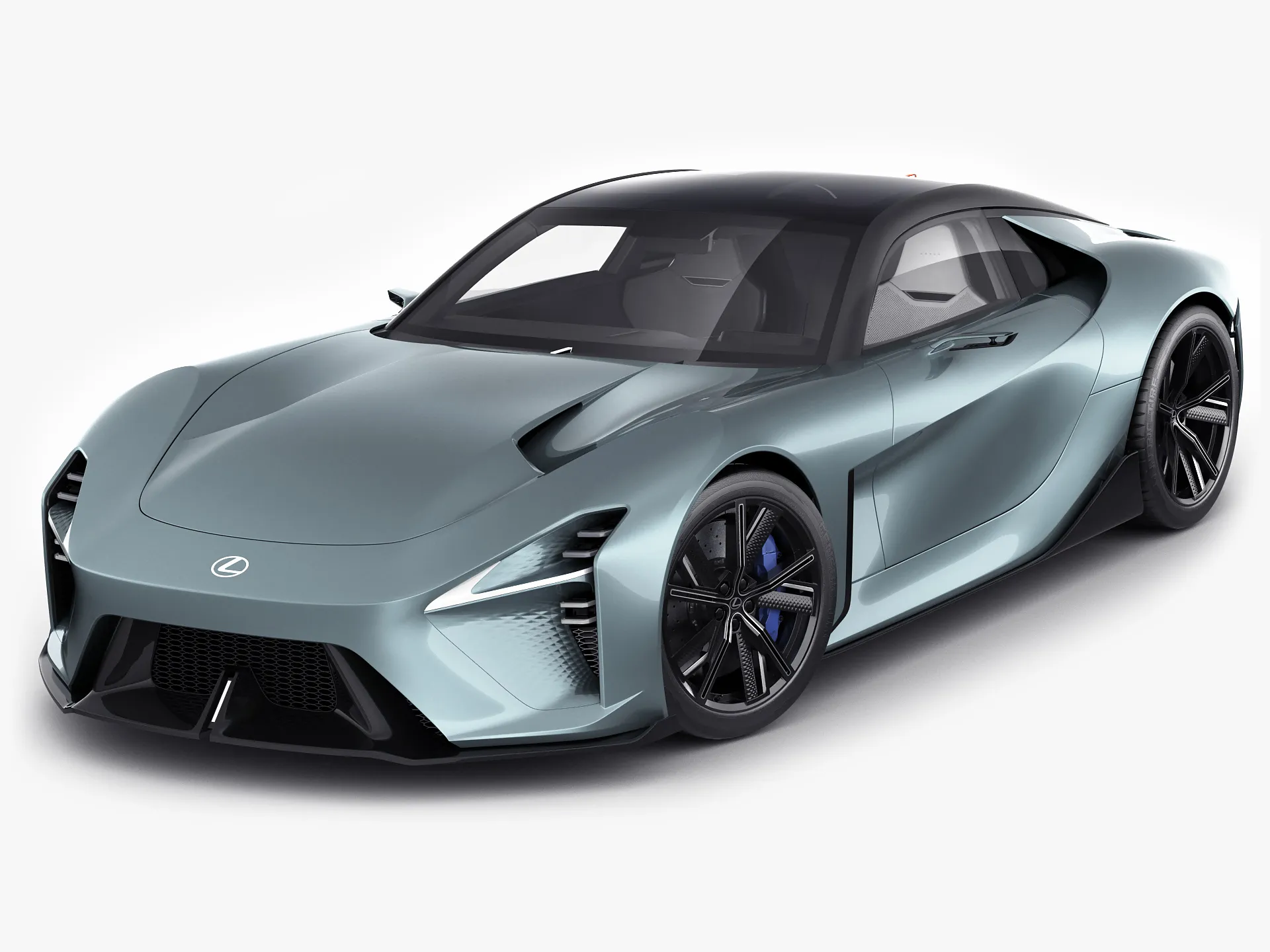 Lexus Sport Concept 3D Model .c4d .max .obj .3ds .fbx .stl .blend 