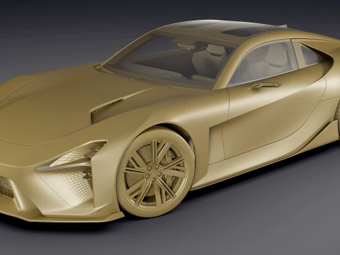 Lexus Sport Concept 3D Model