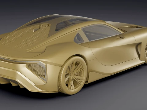 Lexus Sport Concept 3D Model