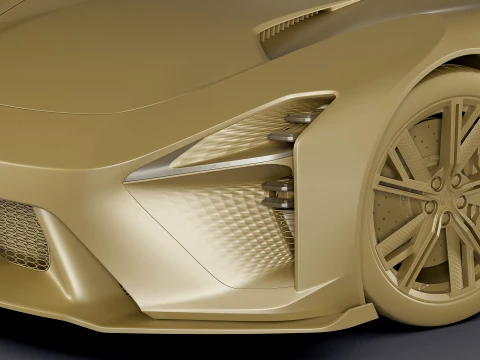 Lexus Sport Concept 3D Model
