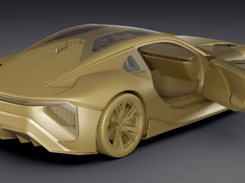 Lexus Sport Concept 3D Model