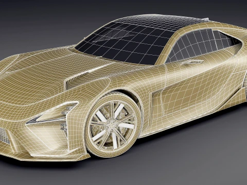 Lexus Sport Concept 3D Model