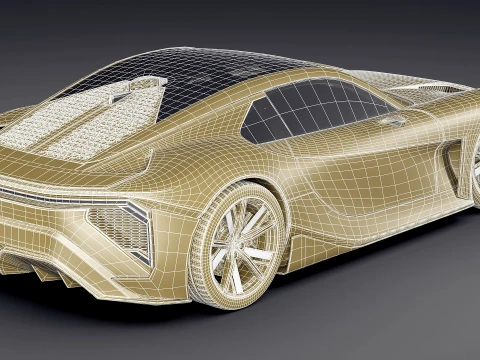 Lexus Sport Concept 3D Model