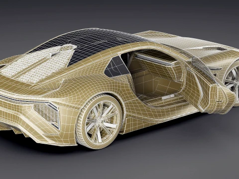 Lexus Sport Concept 3D Model