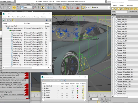 Lexus Sport Concept 3D Model