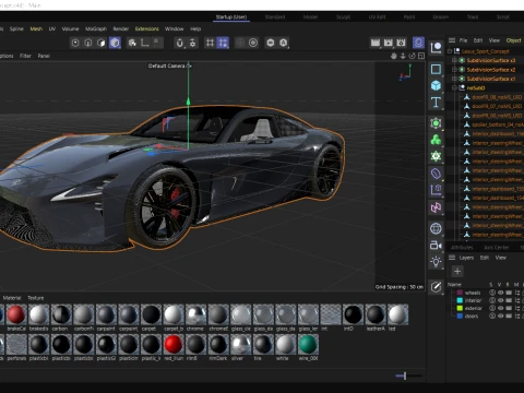 Lexus Sport Concept 3D Model
