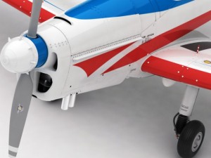zlin 526f 3D 모델