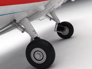 zlin 526f 3D Model