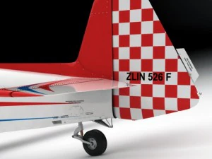 zlin 526f 3D Model
