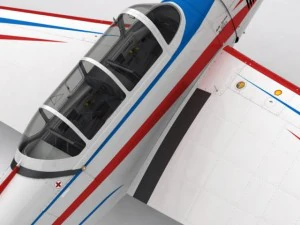 zlin 526f 3D Model