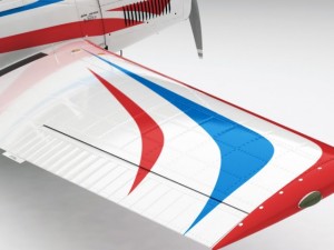 zlin 526f 3D 모델
