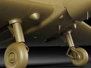 zlin 526f 3D Model