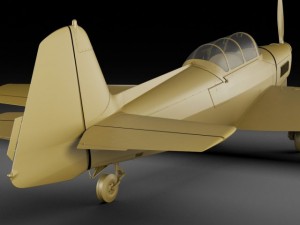 zlin 526f 3D 모델