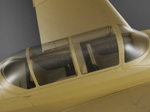 zlin 526f 3D Model