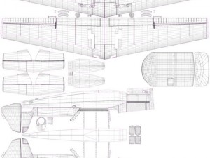 zlin 526f 3D 모델