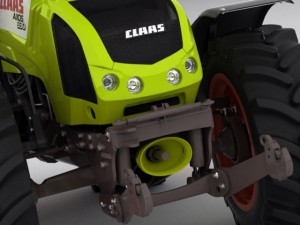 claas axos tractor 3D Model