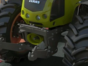 claas axos tractor 3D Model
