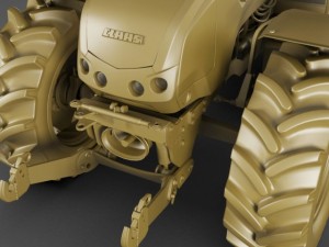 claas axos tractor 3D Model